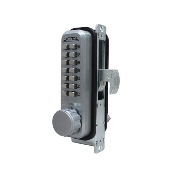 Mechanical Keyless Narrow Stile Hook Bolt Lock Double Combination Marine Grade